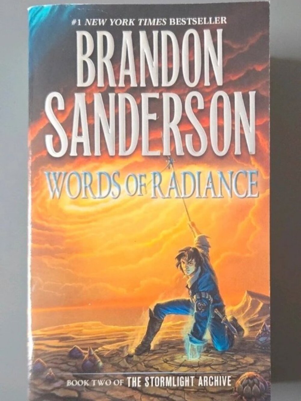 Words of Radiance by Brandon Sanderson, Mass Market Paperback, 2015, Fantasy